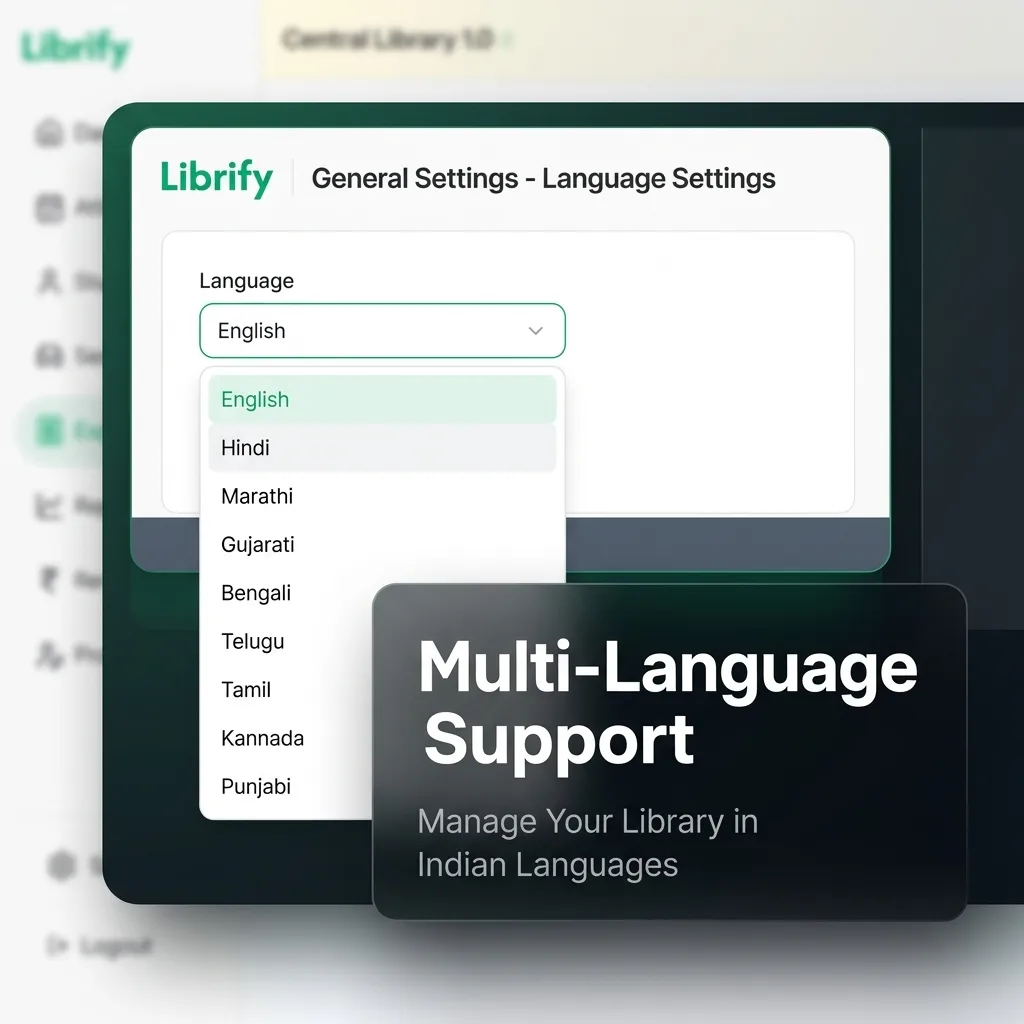 Multi-Language Library Software: Manage Your Study Space in Indian Languages